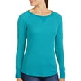 thumbnail image 1 of Women's Long Sleeve Raglan Thermal, 1 of 2