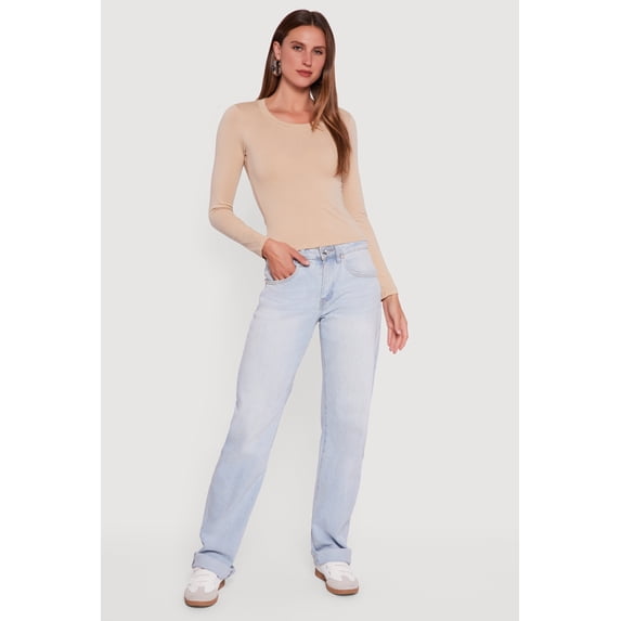 Women's Long Sleeve Scoop Neck Tee