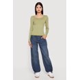 thumbnail image 1 of Women's Long Sleeve Scoop Neck Tee, 1 of 5