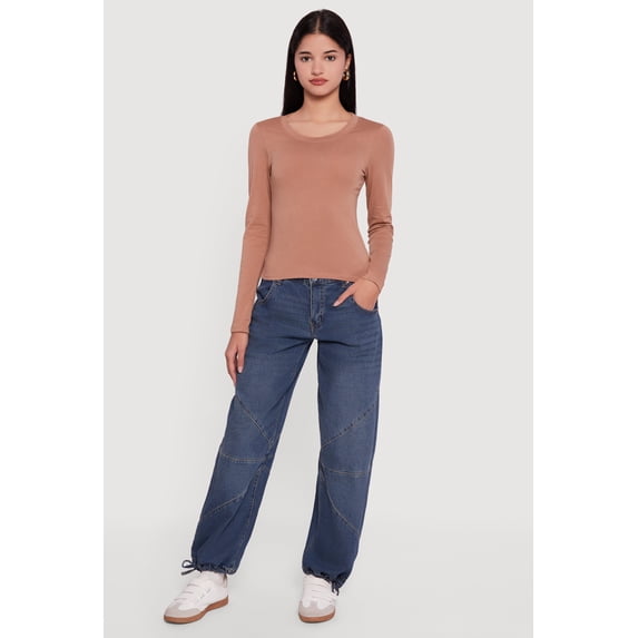 Women's Long Sleeve Scoop Neck Tee