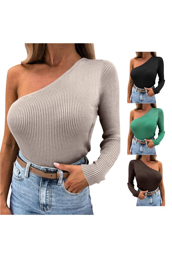 Women's Long Sleeve Shoulder Top with Pads Shirt Long Sleeve Casual T Shirt Women Shirt for Women Casual Summer Womens Striped Tee Soft Shirt Women Short Sleeve Shirt Women Women Medium Shirts Women