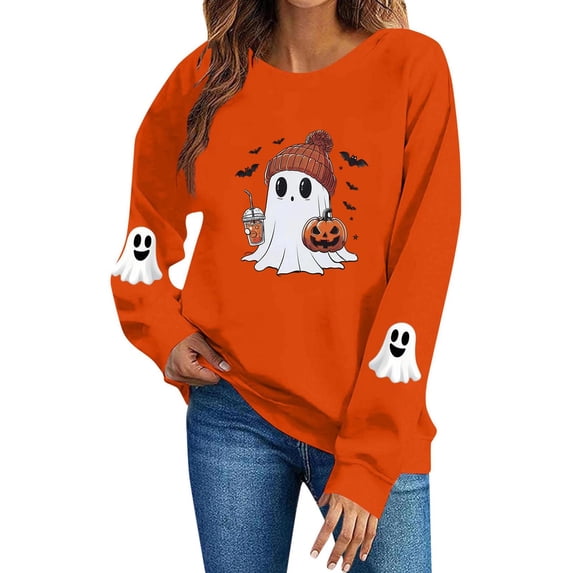 Women's Long Sleeve Sweatshirt Casual Crewneck Oversized Pullover Hoodies Fall Tops,5XL