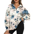 Women's Long Sleeve Sweatshirt Fleece Oversized Pullover Tops for