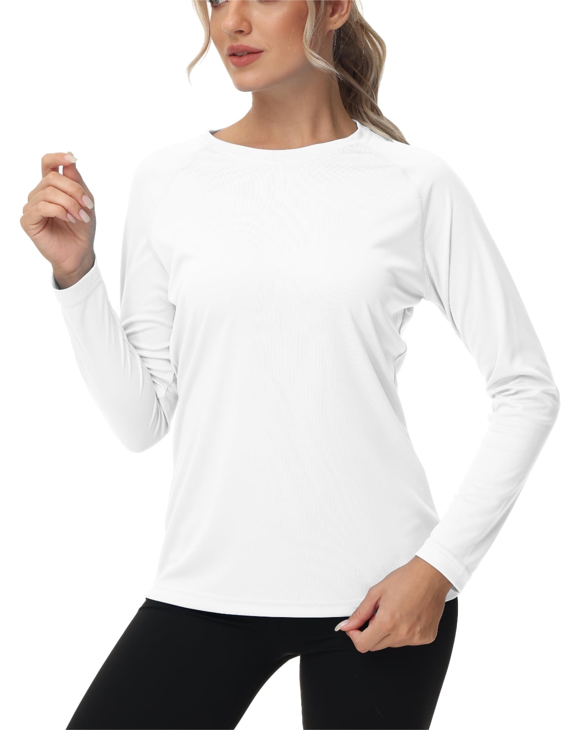 Polyester Clothes Rash yukaichen Women's Long Sleeve Rash Guard Swim Shirt, UPF 50+ UV ...