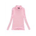 thumbnail image 1 of Women's Long Sleeve T-Shirt Turtleneck Lightweight Pullover Bottoming Tops, 1 of 1