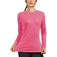 thumbnail image 1 of Women's Long Sleeve UPF 50+ UV Sun Protection Shirts Rash Guard Swim T-Shirt/Hoodie Quick Dry for Outdoor Hiking, 1 of 6