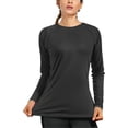 thumbnail image 1 of Women's Long Sleeve UPF 50+ UV Sun Protection Shirts Rash Guard Swim T-Shirt/Hoodie Quick Dry for Outdoor Hiking, 1 of 6