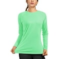 thumbnail image 1 of Women's Long Sleeve UPF 50+ UV Sun Protection Shirts Rash Guard Swim T-Shirt/Hoodie Quick Dry for Outdoor Hiking, 1 of 7