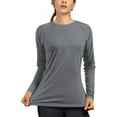 thumbnail image 1 of Women's Long Sleeve UPF 50+ UV Sun Protection Shirts Rash Guard Swim T-Shirt/Hoodie Quick Dry for Outdoor Hiking, 1 of 6