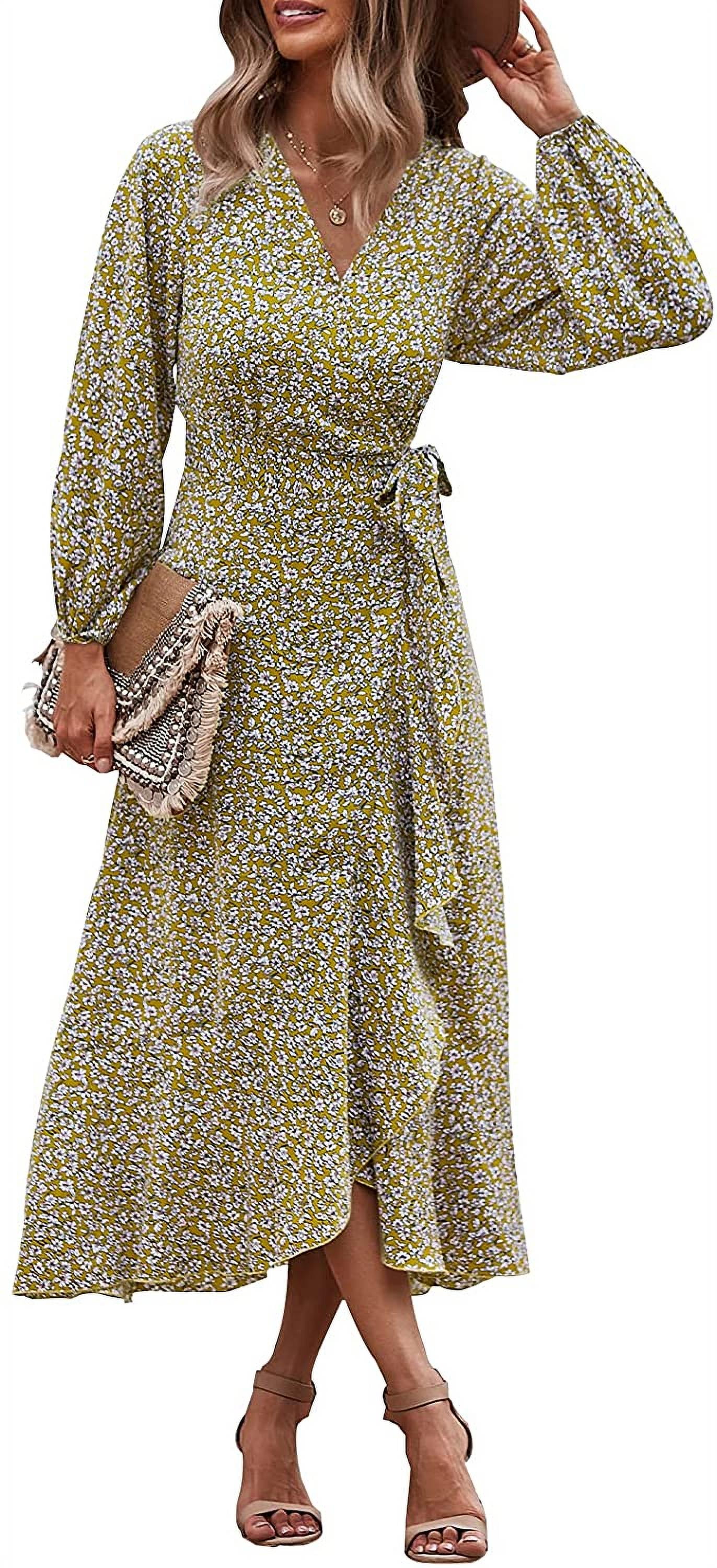 retro wrap dress Vintage wrap-around