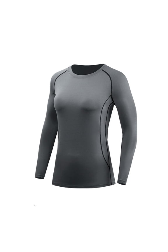Women's Long Sleeve Workout Shirts Lightweight Slim Fit Quick Dry Athletic T-Shirt Yoga Fishing Hiking Travel Training Tops