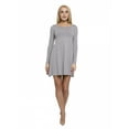 thumbnail image 1 of Women's Long Sleeved A-Line Dress with Pockets by Lunarable, 1 of 2