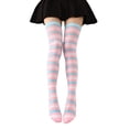 thumbnail image 1 of Women's Long Thigh High Socks Striped Stockings Over the Knee Socks, 1 of 13