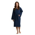 thumbnail image 1 of Women’s Long Waffle Robe - Lightweight 100% Cotton, 1 of 4
