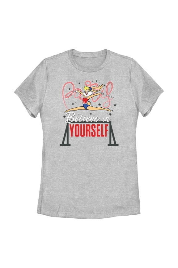 Women's Looney Tunes Lola Bunny Believe in Yourself Graphic T-Shirt