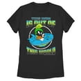 thumbnail image 1 of Women's Looney Tunes Out of This World Mom  Graphic Tee Black Medium, 1 of 4