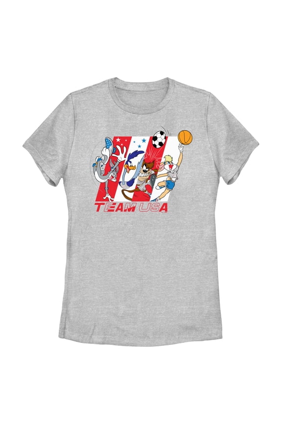 Women's Looney Tunes Sports Crew Graphic T-Shirt