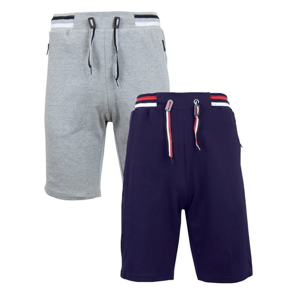 Women's Loose-Fit Fleece Bermuda Lounge Shorts (2-Pack)