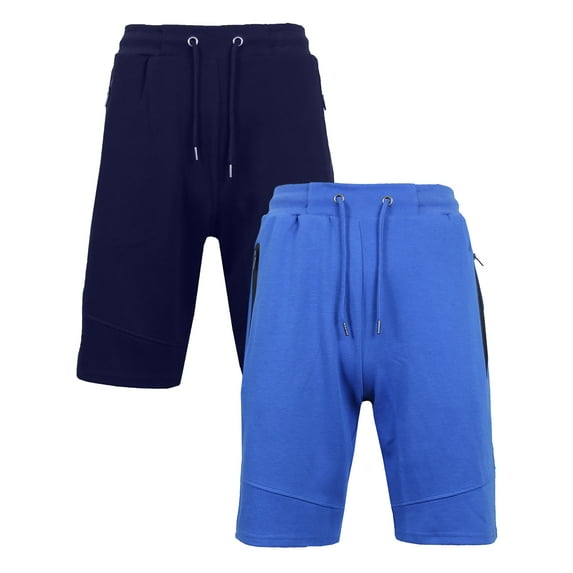 Women's Loose-Fit Fleece Bermuda Lounge Shorts (2-Pack)