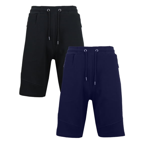 Women's Loose-Fit Fleece Bermuda Lounge Shorts (2-Pack)