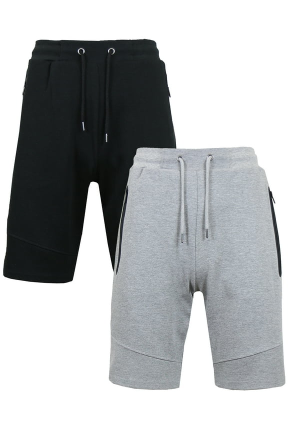 Women's Loose-Fit Fleece Bermuda Lounge Shorts (2-Pack)