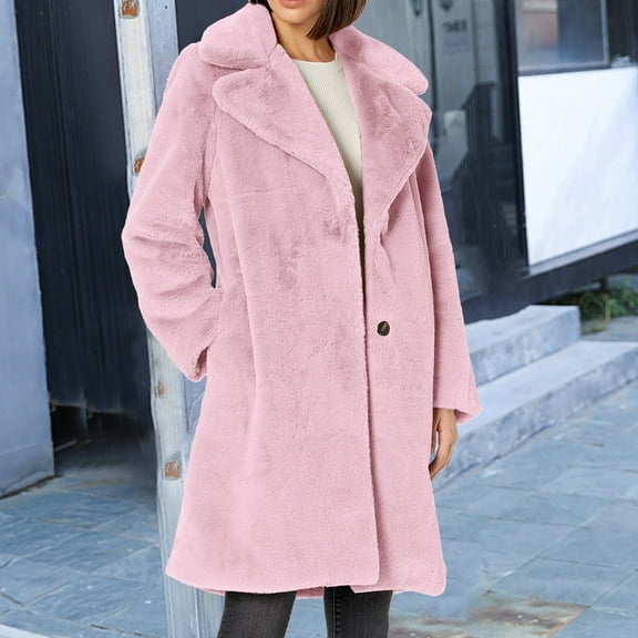 Women's Loose Fit Long Coat Fuzzy Zip up Jacket Women Super Warm Winter Jacket Women Figs Jacket Women Lightweight Jacket for Women Womens plus Size Jackets Lined Cardigan Women Running Jacket Women