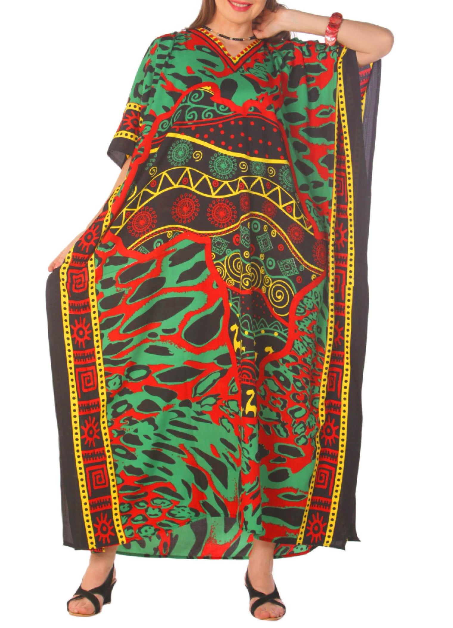 One size top fits all caftan