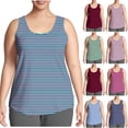 thumbnail image 1 of Women's Loose Fit Round Neck Sleeveless Solid Print Camisole Tank Top Comfy Breathable Casual Summer Daily Wear | CSEONE,Green XL, 1 of 7