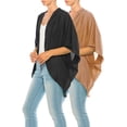 thumbnail image 1 of Women's Loose Fit Sleeves Kimono Style Cover Up Cardigan (Pack of 2), 1 of 7