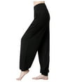 thumbnail image 1 of Women's Loose Fit Yoga Pants with Pockets High Waist Comfortable Athletic Casual Trousers for Workout Running, 1 of 1