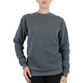 thumbnail image 1 of Women's Loose Fitting Crew Neck Fleece-Lined Pullover Sweater, 1 of 2