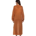 thumbnail image 1 of Women's Loose Long Sleeve Open Front Breathable Cardigan Sweater with Pocket, 1 of 3