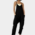thumbnail image 1 of Women's Loose Overalls With Large Pockets Overalls Summer off Shoulder Romper for Women Sexy Jumpsuits for Women Casual Summer All Jumpsuits for Women Sexy One Shoulder Romper for Women Knit Jumpsuit, 1 of 4