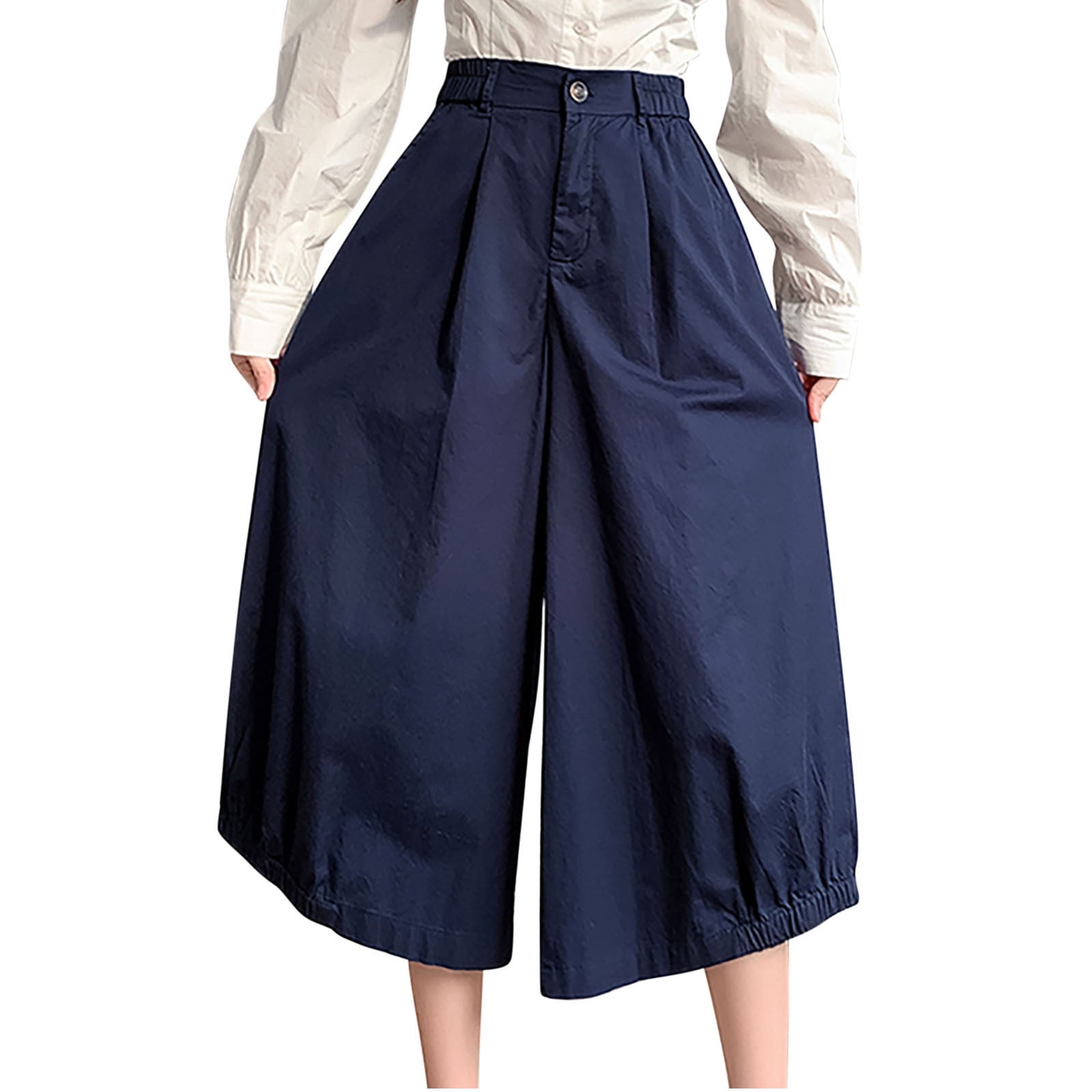 Wide Leg Palazzo pants in green 0840# Wide Leg Palazzo pants in green 0840#