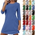 thumbnail image 1 of Women's Loose Plus Size Cotton And Linen Halter Neck Round Neck Sleeveless Ethnic Style Printed Long Summer Dresses Tank Dresses for Women, 1 of 8