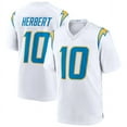 thumbnail image 1 of Women's Los Angeles C Herbert 10 White Stitched T-Shirts Sports Player Game Top, Small, 1 of 1