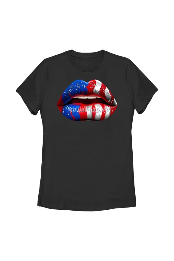 Women's Lost Gods American Lipstick Graphic T-Shirt