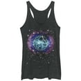 thumbnail image 1 of Women's Lost Gods Astrology Chart Racerback Tank Top Black Heather X Large, 1 of 3