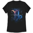 thumbnail image 1 of Women's Lost Gods Capricorn  Graphic Tee Black Large, 1 of 3