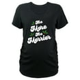 thumbnail image 1 of Women's Lost Gods Christmas the More the Merrier Graphic Maternity T-Shirt, 1 of 2