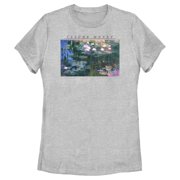 Womens Lost Gods Claude Monet Art Print Graphic T-Shirt