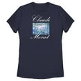 thumbnail image 1 of Women's Lost Gods Claude Monet Lilies Graphic T-Shirt, 1 of 4