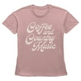 thumbnail image 1 of Women's Lost Gods Coffee and Country Coffee Graphic Tee Desert Pink 2X Large, 1 of 3
