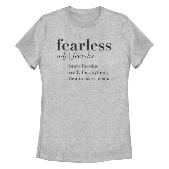 Women's Lost Gods Fearless Definition Graphic T-Shirt