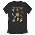 thumbnail image 1 of Women's Lost Gods Forest Mushrooms Graphic T-Shirt, 1 of 4