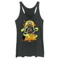 thumbnail image 1 of Women's Lost Gods Halloween Mummy Scene  Racerback Tank Top Black Heather Large, 1 of 4
