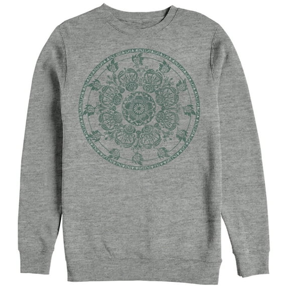 Women's Lost Gods Henna Circle Sweatshirt Athletic Heather Small