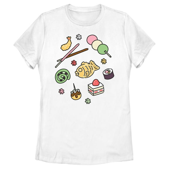 Women's Lost Gods Japan Snacks  Graphic T-Shirt