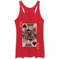 thumbnail image 1 of Women's Lost Gods King of Pong  Racerback Tank Top Red Heather Large, 1 of 3