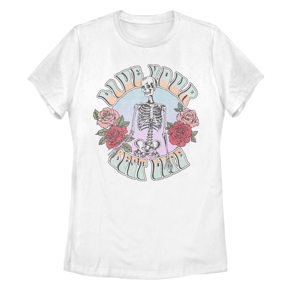 Women's Lost Gods Live Your Best Life Graphic T-Shirt